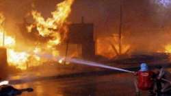 One dead as fire breaks out in 'illegal' paper godown in Shakarpur area