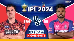 SRH vs RR IPL 2024 Live