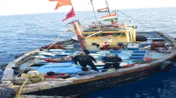 ICG apprehends a fishing vessel, off Maharashtra coast