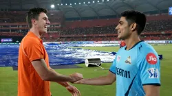 Pat Cummins and Shubman Gill 