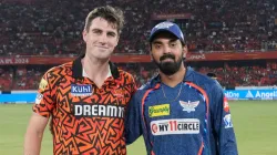 Pat Cummins and KL Rahul 