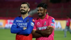 Virat Kohli and Sanju Samson 