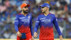 Virat Kohli and Faf du Plessis 