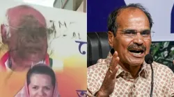 Adhir Ranjan Chowdhury, Mallikarjun Kharge, Kharge's posters defaced, mamata banerjee, TMC, Congress