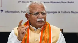 Senior BJP leader and former Haryana Chief Minister Manohar Lal Khattar.