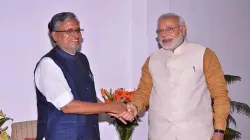 PM Modi with Sushil Kumar Modi