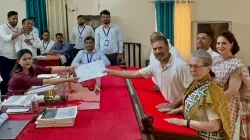 Rahul Gandhi files nominations