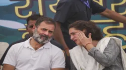 Congress leader Rahul Gandhi with Priyanka Gandhi at UP's Rae Bareli 