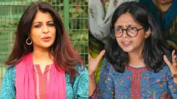 BJP leader Shazia Ilmi and AAP MP Swati Maliwal