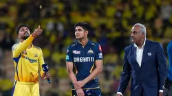 Ruturaj Gaikwad and Shubman Gill at the toss.