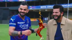 Virat Kohli hilariously referred to the Kohli ko bowling do chant when Suresh Raina was talking about him as a bowling option