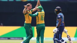 Anrich Nortje was on fire as he returned to form with the best figures by a South African bowler in T20 World Cup history