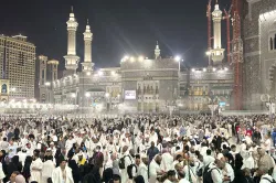 Hajj pilgrims 