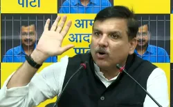 Sanjay Singh accuses BJP of orchestrating water crisis in Delhi