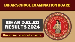 Bihar D.EL.ED Results 2024 declared 