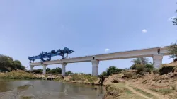 Bridge on Dhadhar river has been completed