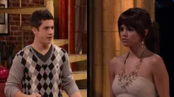 David Henrie and Selena Gomez