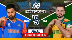 IND vs SA T20 World Cup 2024 Final