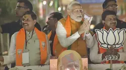 PM Modi held a road show in Bhopal during Lok Sabha election campaign