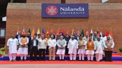 PM Modi, Bihar CM Nitish Kumar and other dignitaries at Nalanda University