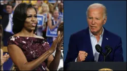 Michelle Obama, Joe Biden