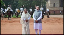 PM Modi meets Sheikh Hasina