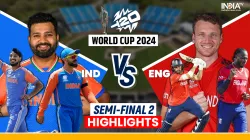 IND vs ENG T20 World Cup 2024 Live Score