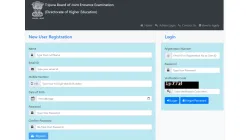 Tripura TJEE 2024 Counselling Registration
