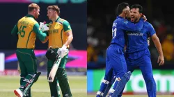 South Africa and Afghanistan players.