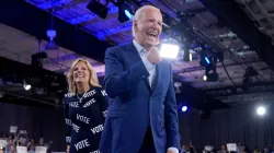 US President Joe Biden with First Lady 