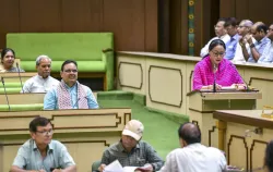 Deputy Chief Minister Diya Kumari presents Rajasthan Budget 2024. 