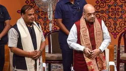 Assam Chief Minister Himanta Biswa Sarma and Home Minister Amit Shah