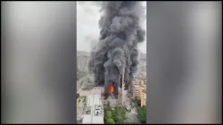 China shopping mall fire