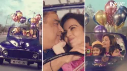 mukesh nita ambani music video car