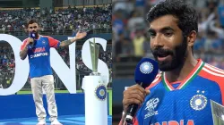 Virat Kohli and Jasprit Bumrah.