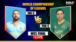 IND-C vs PAK-C WCL 2024 Final Live Score and Updates