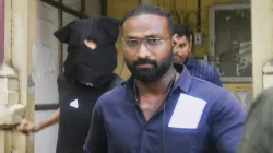  Mihir Shah (face covered), the main accused in the Worli hit-and-run case