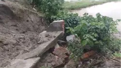 Bridge collapsed in Motihari