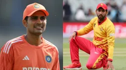 Shubman Gill and Sikandar Raza.