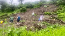 Uttarakhand landslide, tehri landslide, Uttarakhand woman Body trapped under building debris pulled 