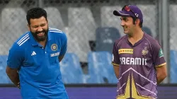 Rohit Sharma and Gautam Gambhir.