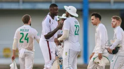 West Indies held South Africa onto a draw in the first Test in Port of Spain as rain washed out nearly five sessions