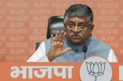 Senior party leader Ravi Shankar Prasad 