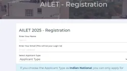 AILET 2025 registration begins