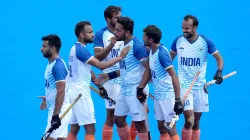 Indian hockey team.