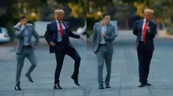 Elon Musk, and Donald Trump groove to 'Satyin Alive' in AI video