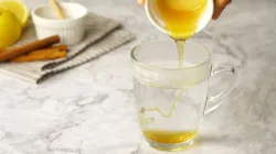 Drink honey mixed with hot water if you want glowing skin