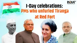 Prime Ministers who unfurled the national flag at Red Fort