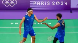 Satwiksairaj Rankireddy and Chirag Shetty at Paris Olympics 2024