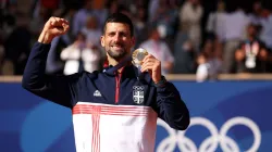 Novak Djokovic at the Paris Olympics 2024